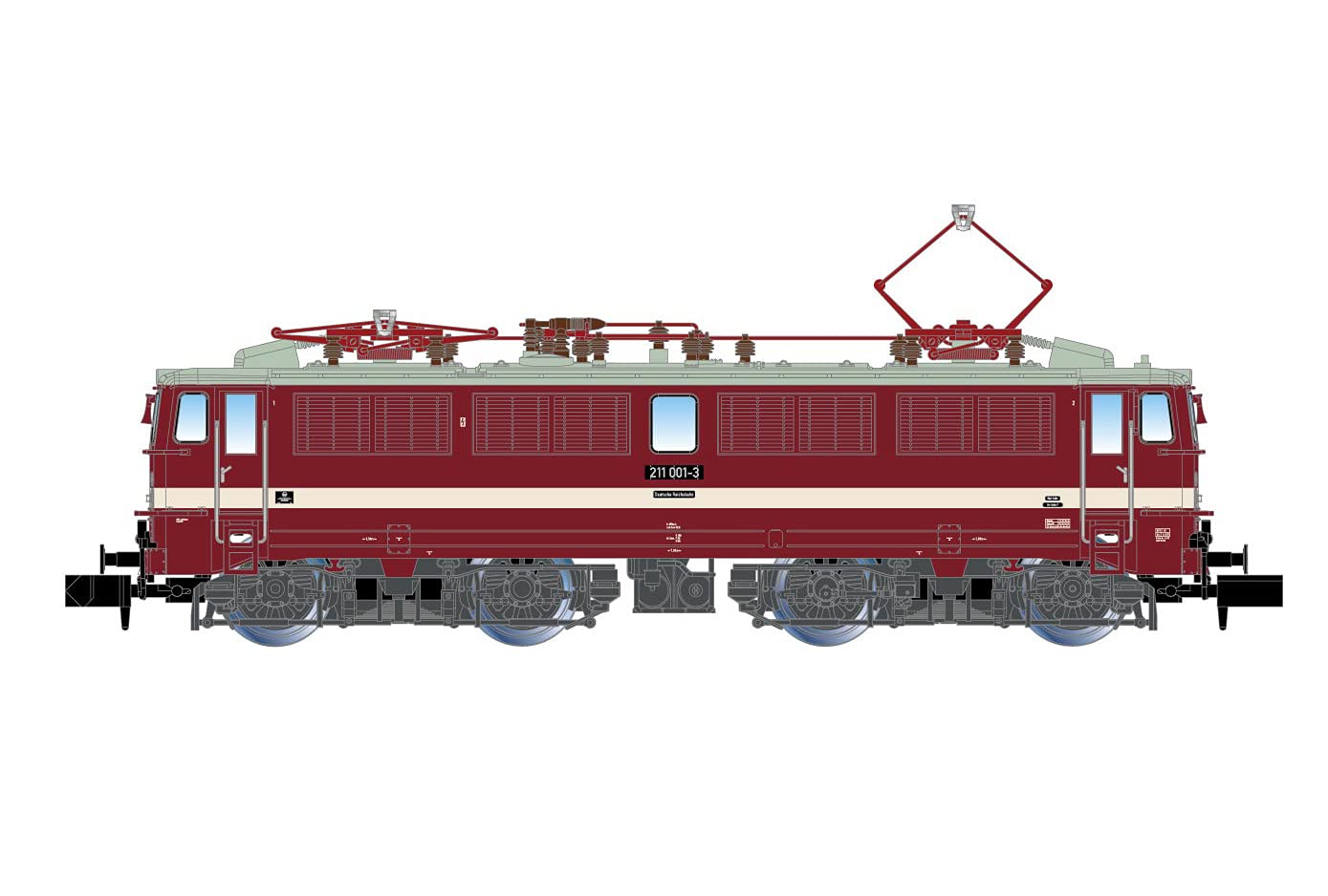 Lima Expert FER, 2-units pack ALn 668 FER livery, two small doors, motorized + dummy