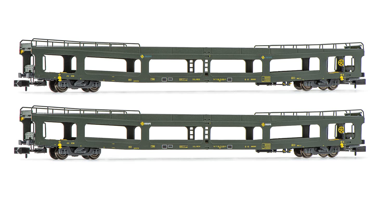 Jouef TOUAX, 4-axle container wagon S70, loaded with swap body "Trans-Fer ", ep. VI