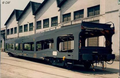 Jouef TOUAX, 4-axle container wagon S70, loaded with swap body "Trans-Fer ", ep. VI