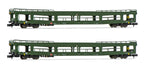 Lima FS, UIC-Z1 2nd class Intercity Giorno livery blue with red stripe, grey stripe with windows, ep. VI