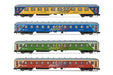 Arnold FS Trenitalia, 3-unit pack ETR 610 intermediate coaches, ex Cisalpino livery, period VI