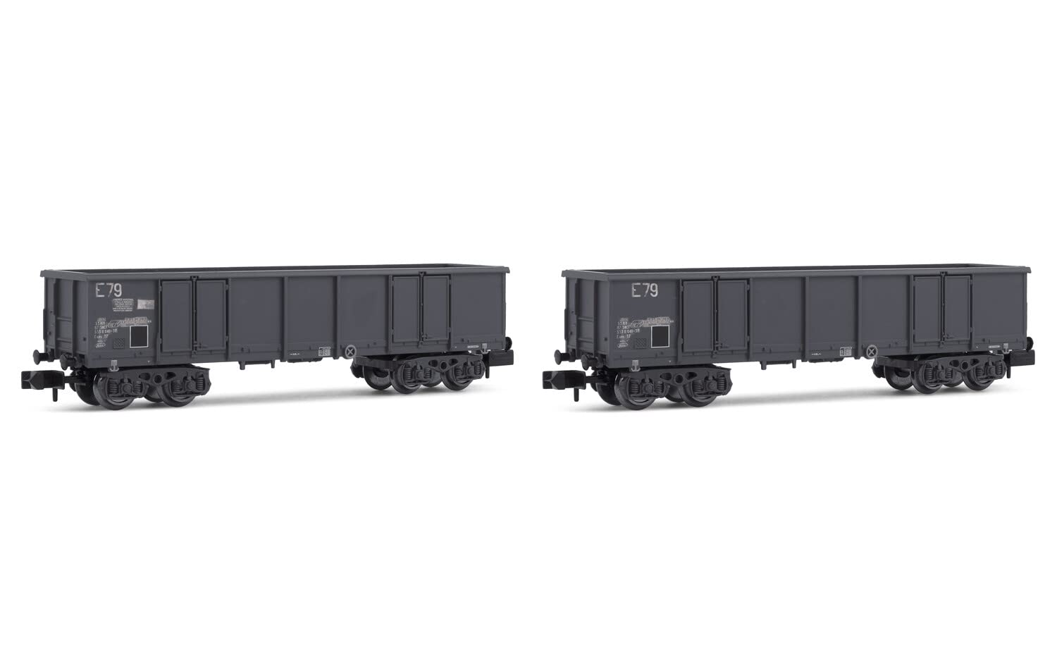 Arnold DBP, 2-unit pack 4-axle postal vans Post-mrz, blue/beige livery, period IV