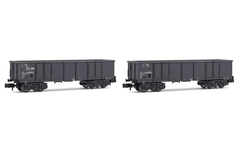 Arnold DBP, 2-unit pack 4-axle postal vans Post-mrz, blue/beige livery, period IV