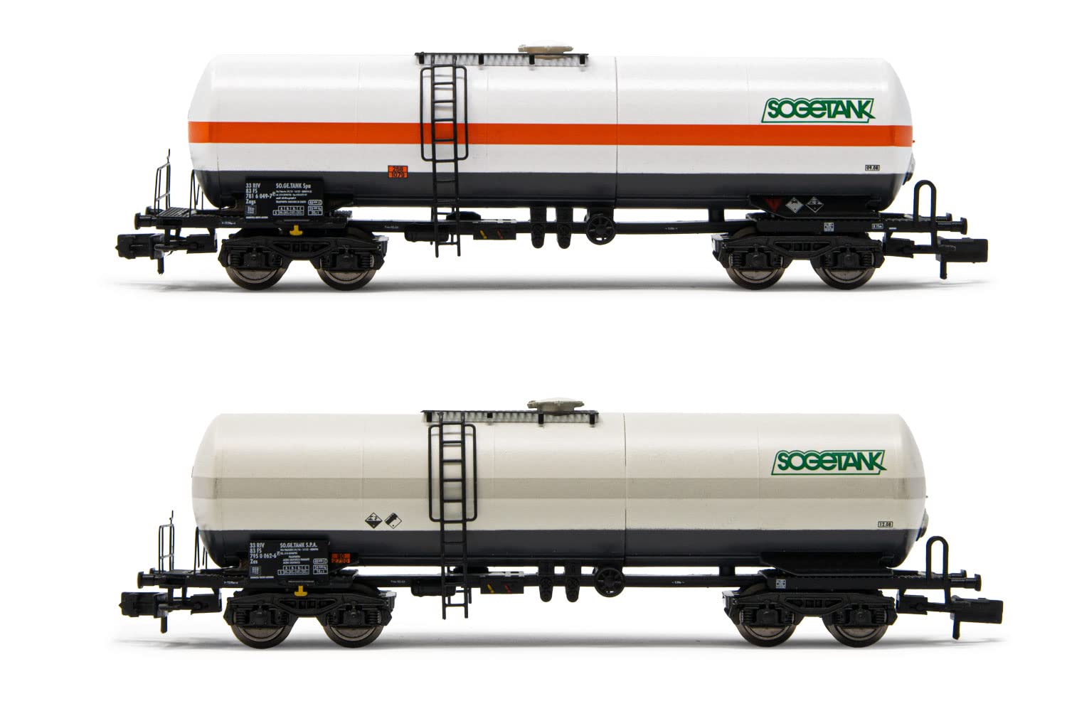 Arnold FS, 4-axle container wagon Sgns, loaded with 45’ container “TRENITALIA”, period V-VI