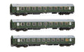 Arnold SNCF, 2-unit pack 4-axle 60' container wagons Novatrans Sgss, grey, with 45' containers "Trans-Fer", ep. V