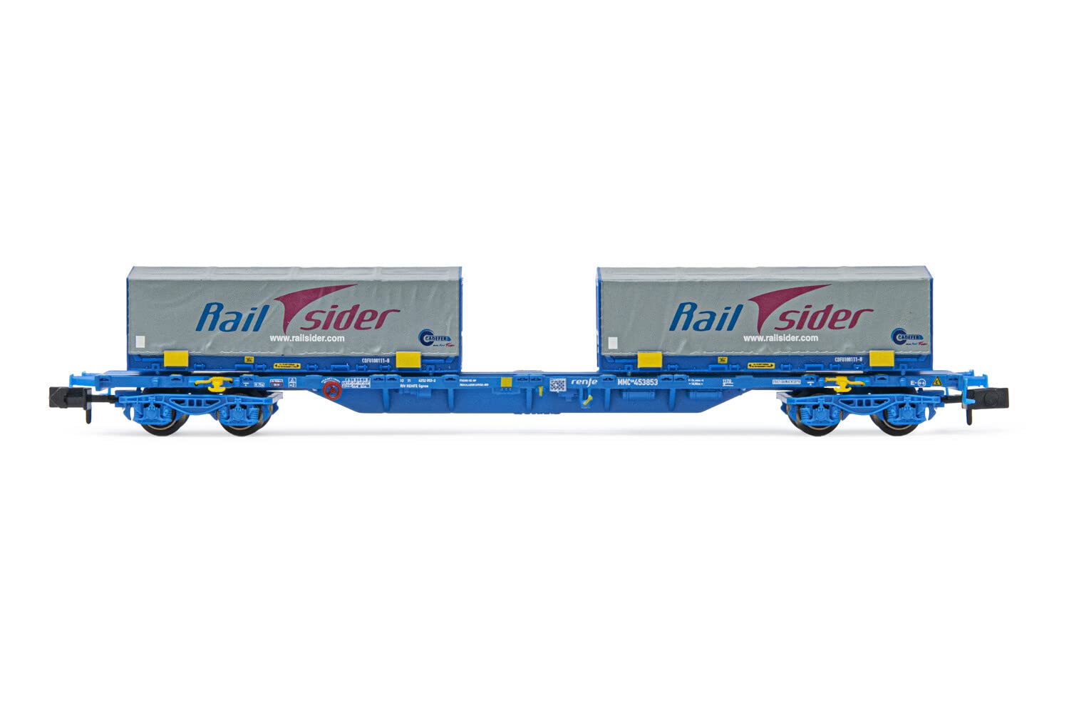 Arnold RENFE, 2-unit pack 4-axle hopper wagons Faoos "TRANSFESA", brown livery, ep. IV-V