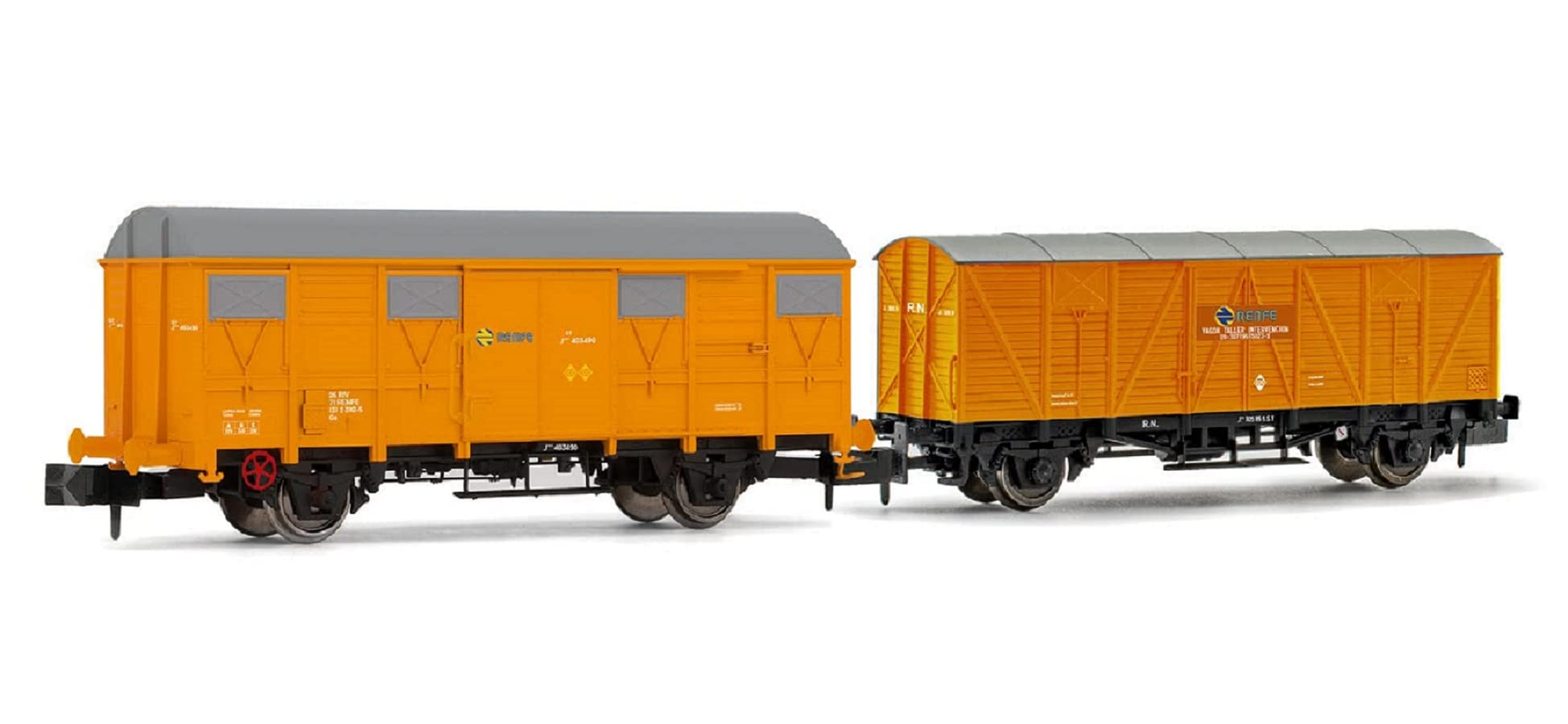 Arnold RENFE, 2-unit pack 2-axle gas tank wagon "SALTRA", period IV