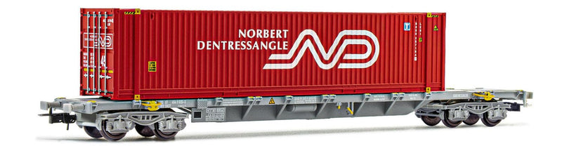 Electrotren RENFE, 4-axle tank wagon "SALTRA /  Rio Gulf"  chrome livery, period III