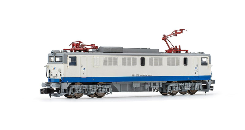 Arnold DR, electric locomotive class 251, green livery with red chassis, period IV, DCC