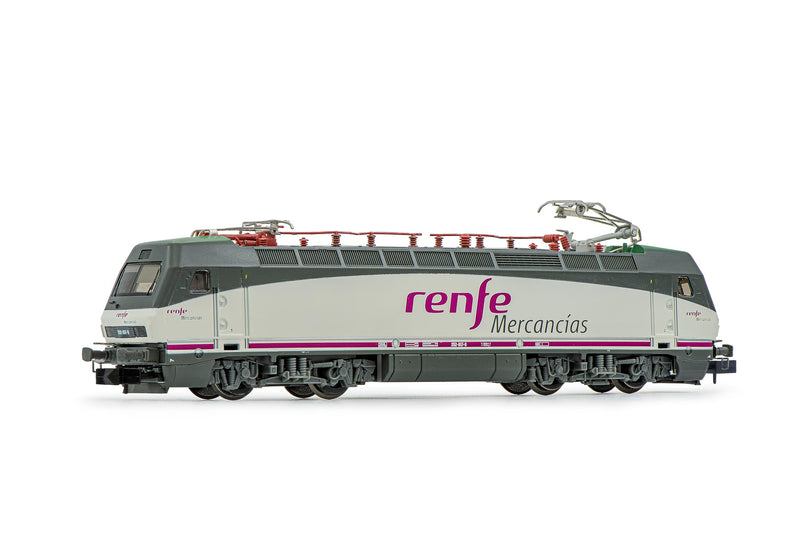 Arnold DR, electric locomotive class 211, red livery with wide decor line, period IV, with DCC decoder