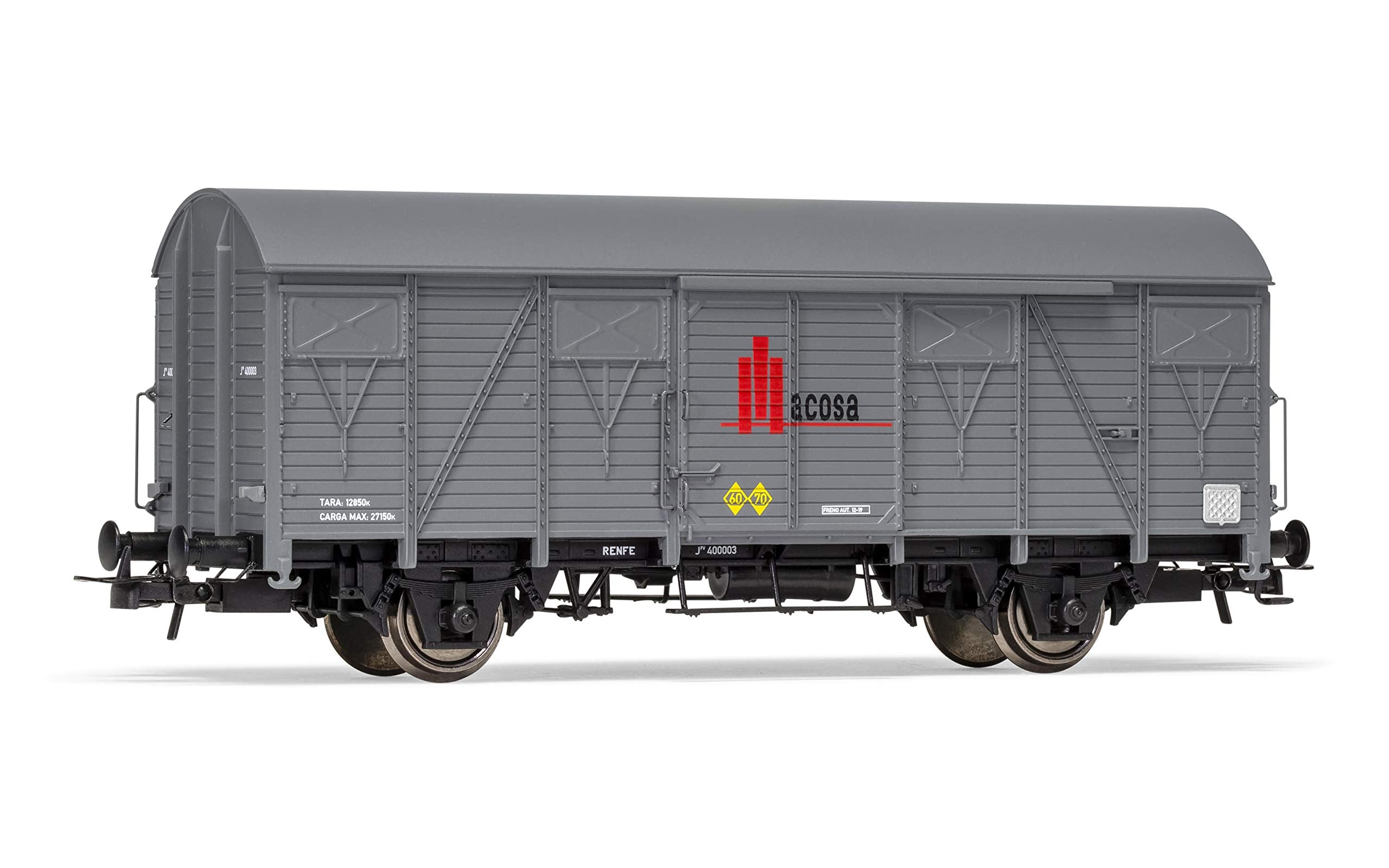 Electrotren E19046 2-Axle Wagon ORE, with Wooden Walls, Macosa Livery, Period III Rolling Stock