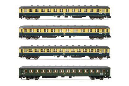 Jouef SNCF, 2-unit pack covered 2-axle wagons type Kv (Permaplex walls) with open shutters, period III