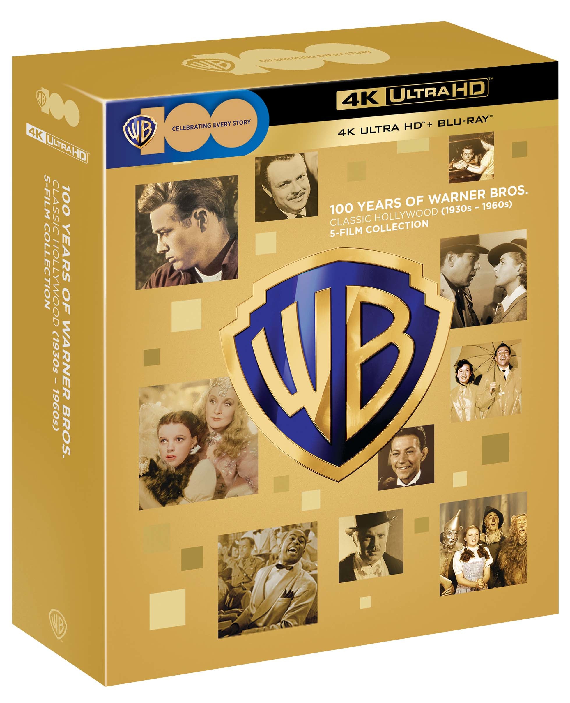 100 Years of Warner Bros. - Classic Hollywood 5-film Collection