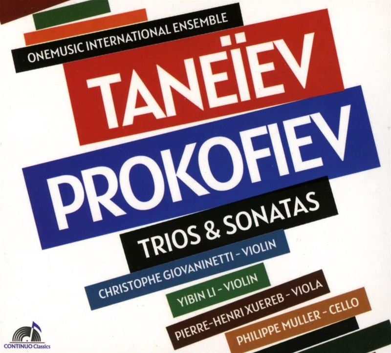 Taneïev/Prokofiev: Trios & Sonatas