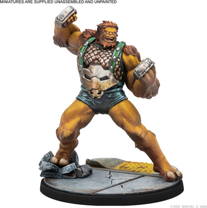 Atomic Mass Games Marvel Crisis Protocol Beta Ray Bill & Ulik Character Pack | Miniatures Battle Game | Strategy Game for Adults | Ages 14+ | 2 Players | Average Playtime 90 Minutes | Made
