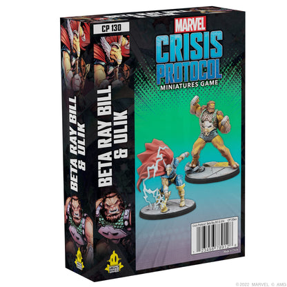 Atomic Mass Games Marvel Crisis Protocol Beta Ray Bill & Ulik Character Pack | Miniatures Battle Game | Strategy Game for Adults | Ages 14+ | 2 Players | Average Playtime 90 Minutes | Made