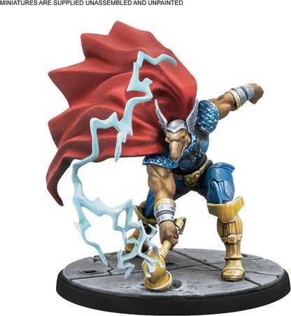 Atomic Mass Games Marvel Crisis Protocol Beta Ray Bill & Ulik Character Pack | Miniatures Battle Game | Strategy Game for Adults | Ages 14+ | 2 Players | Average Playtime 90 Minutes | Made