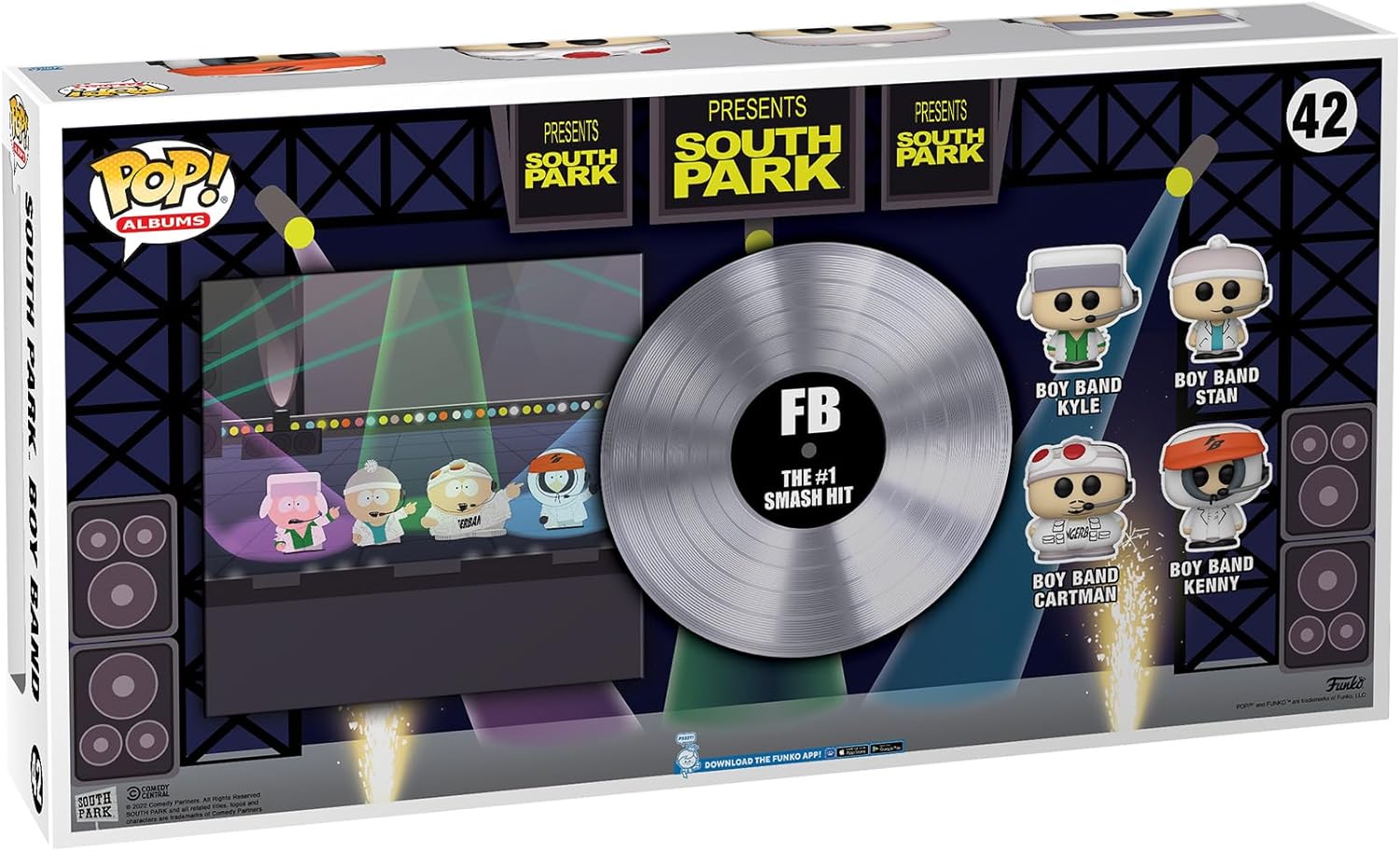 Funko Pop! Albums Deluxe: South Park - Eric Cartman - Boyband - Music - Collectable Vinyl Figure - Gift Idea - Official Merchandise - Toys for Kids & Adults - Music Fans - Model Figure for Collectors