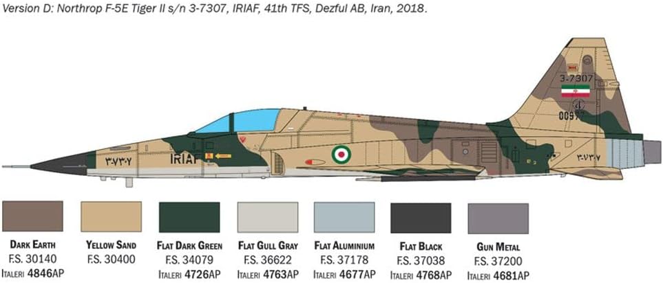 Italeri Northrop F-5E Tiger Ii