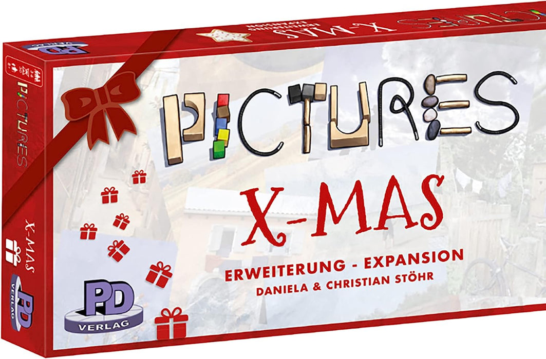 Pictures: Christmas Expansion Pack - X-Mas Holiday Season Party Game, Card Game Expansion, PD Games, Rio Grande Games, Ages 8+, 3-6 Players, 30 Minute Playing Time
