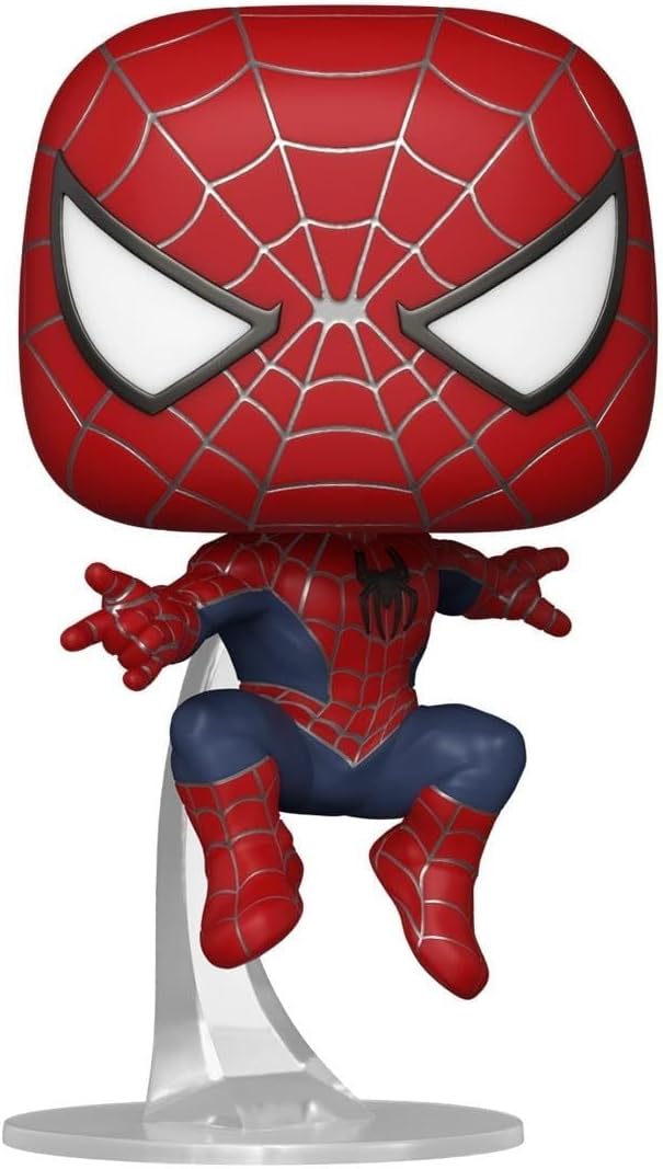 Funko Pop! Marvel: Spiderman No Way Home 2021 - Spider-Man - Leaping SM2 - Figura in Vinile da Collezione - Idea Regalo - Merchandising Ufficiale - Giocattoli per Bambini e Adulti - Movies Fans