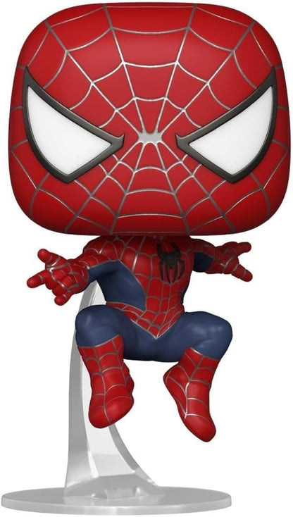Funko Pop! Marvel: Spiderman No Way Home 2021 - Spider-Man - Leaping SM2 - Figura in Vinile da Collezione - Idea Regalo - Merchandising Ufficiale - Giocattoli per Bambini e Adulti - Movies Fans