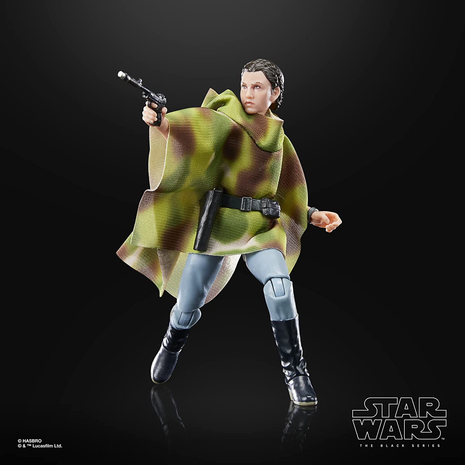 STAR WARS The Black Series Princess Leia (Endor), Return of The Jedi 6-Inch Collectible Action Figures, Ages 4 and Up (F7051)