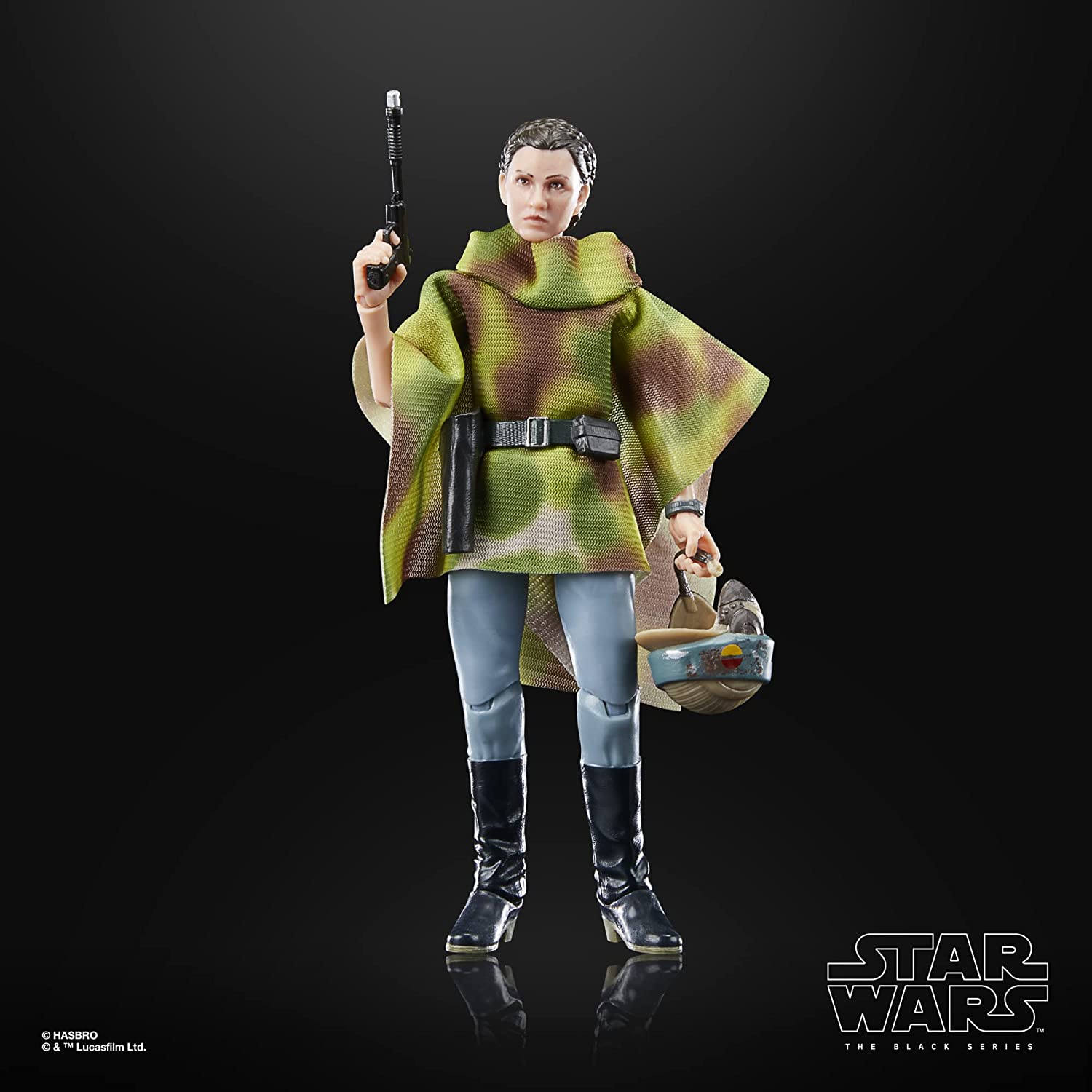 STAR WARS The Black Series Princess Leia (Endor), Return of The Jedi 6-Inch Collectible Action Figures, Ages 4 and Up (F7051)