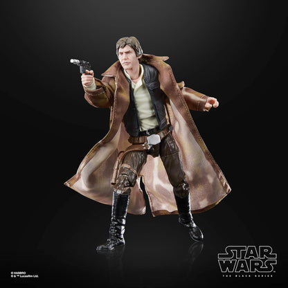 Star Wars Hasbro Wars The Black Series Han Solo, Wars: Return of Jedi 6-Inch Action Figures, F7072, Multicolor