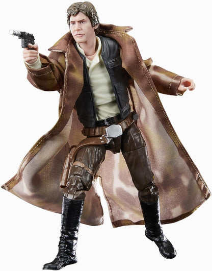 Star Wars Hasbro Wars The Black Series Han Solo, Wars: Return of Jedi 6-Inch Action Figures, F7072, Multicolor