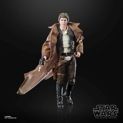 Star Wars Hasbro Wars The Black Series Han Solo, Wars: Return of Jedi 6-Inch Action Figures, F7072, Multicolor
