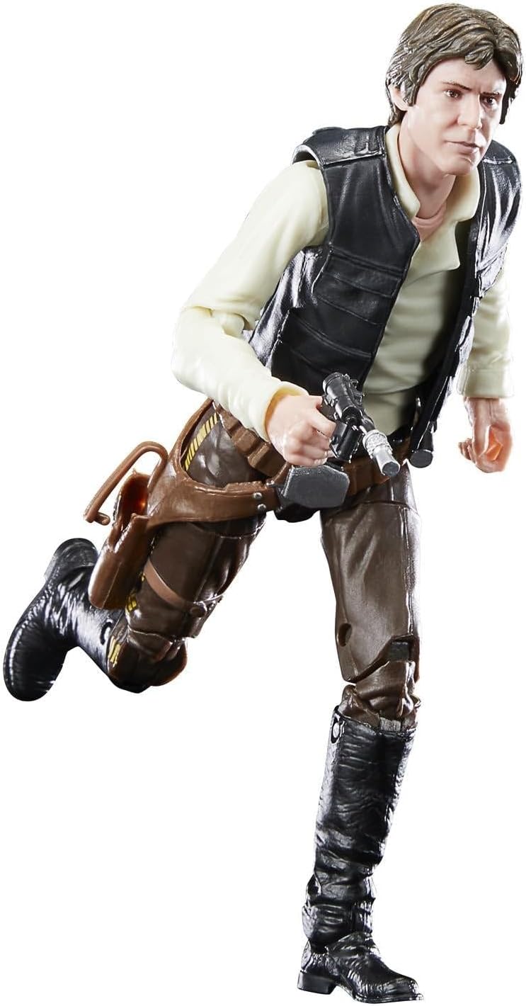 Star Wars Hasbro Wars The Black Series Han Solo, Wars: Return of Jedi 6-Inch Action Figures, F7072, Multicolor