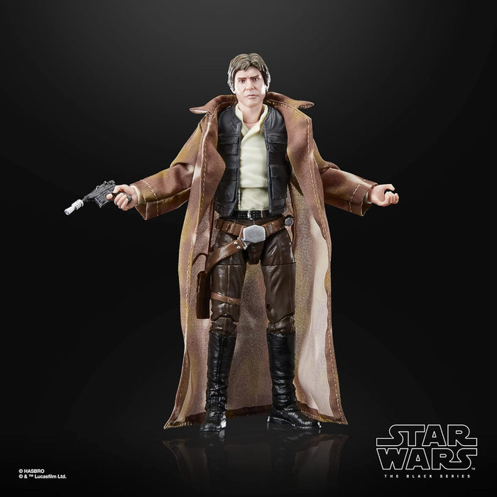 Star Wars Hasbro Wars The Black Series Han Solo, Wars: Return of Jedi 6-Inch Action Figures, F7072, Multicolor