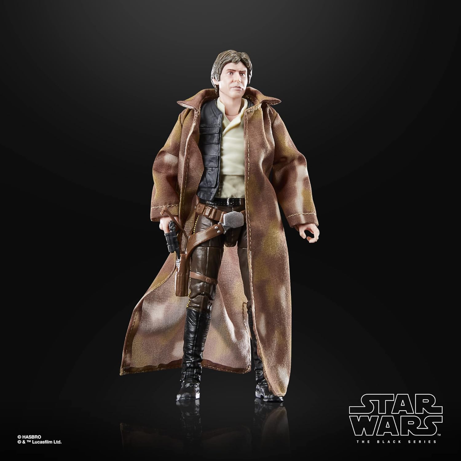 Star Wars Hasbro Wars The Black Series Han Solo, Wars: Return of Jedi 6-Inch Action Figures, F7072, Multicolor