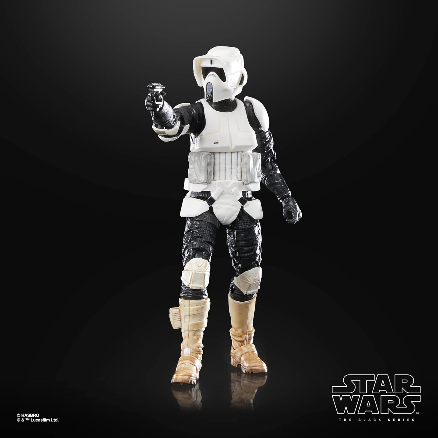 STAR WARS The Black Series Biker Scout, Return of The Jedi 40th Anniversary 6-Inch Collectible Action Figures, Ages 4 and Up (F7074
