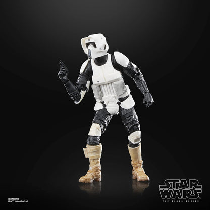 STAR WARS The Black Series Biker Scout, Return of The Jedi 40th Anniversary 6-Inch Collectible Action Figures, Ages 4 and Up (F7074
