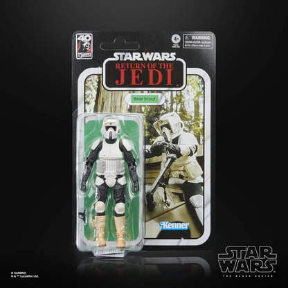 STAR WARS The Black Series Biker Scout, Return of The Jedi 40th Anniversary 6-Inch Collectible Action Figures, Ages 4 and Up (F7074