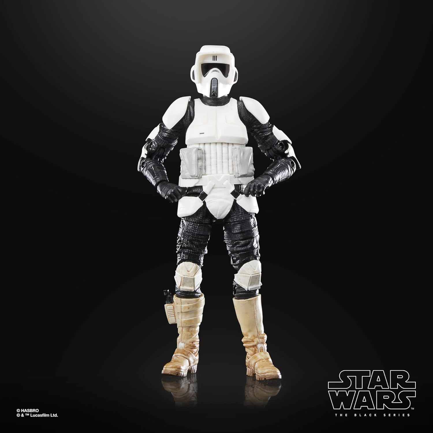 STAR WARS The Black Series Biker Scout, Return of The Jedi 40th Anniversary 6-Inch Collectible Action Figures, Ages 4 and Up (F7074