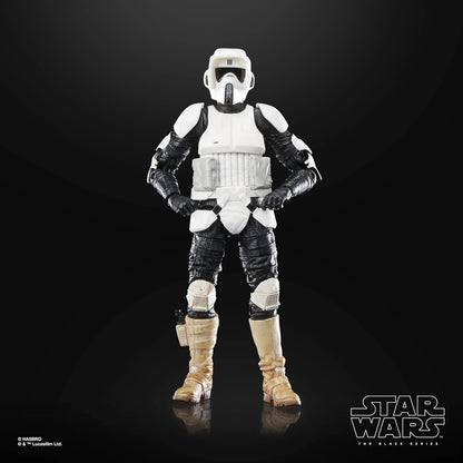 STAR WARS The Black Series Biker Scout, Return of The Jedi 40th Anniversary 6-Inch Collectible Action Figures, Ages 4 and Up (F7074