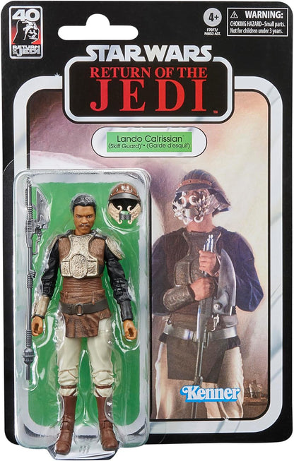 Star Wars Hasbro Wars The Black Series Lando Calrissian, Wars: Return of Jedi 6-Inch Action Figures, F7077, Multicolor