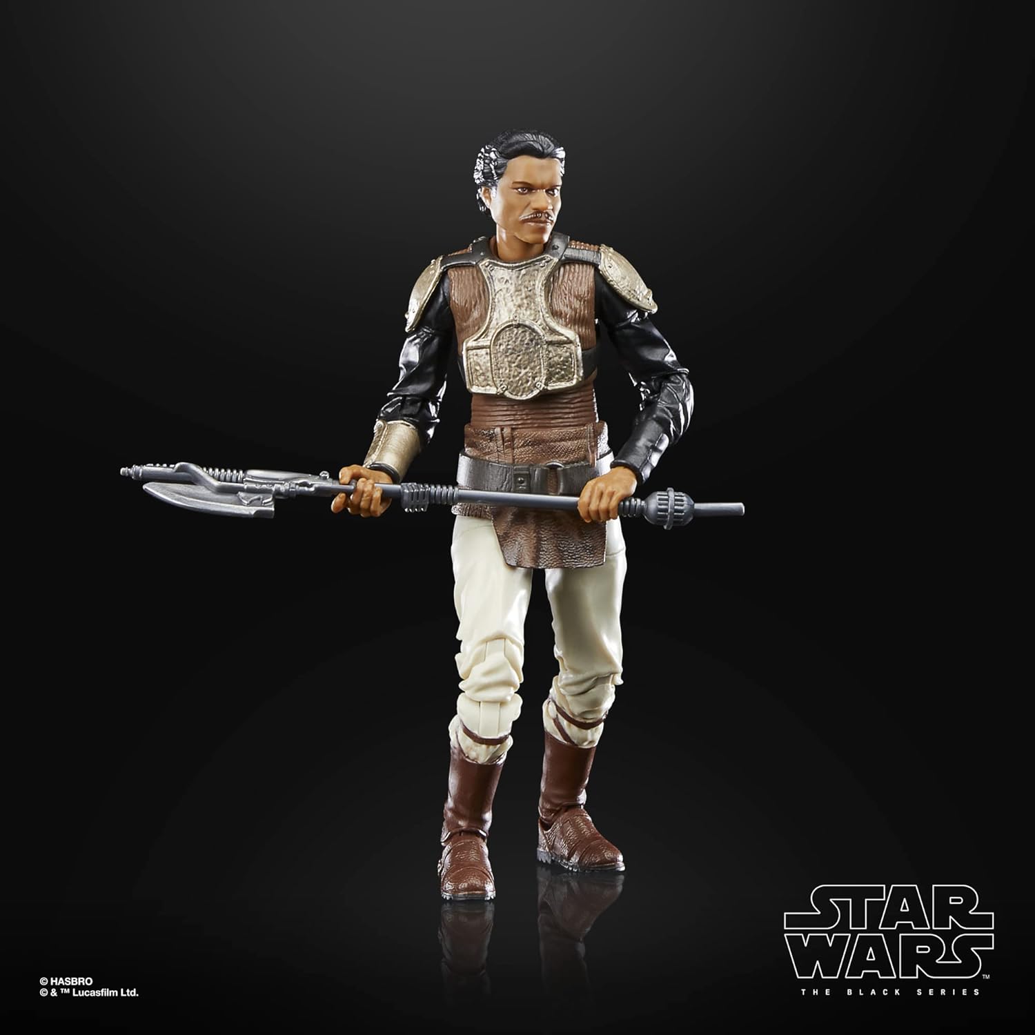 Star Wars Hasbro Wars The Black Series Lando Calrissian, Wars: Return of Jedi 6-Inch Action Figures, F7077, Multicolor