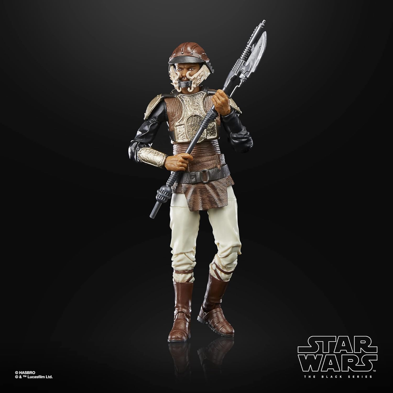 Star Wars Hasbro Wars The Black Series Lando Calrissian, Wars: Return of Jedi 6-Inch Action Figures, F7077, Multicolor