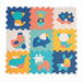 LUDI 9 Dalles en Mousse Motifs animaux-Tapis de Sol-Puzzle Géant-Dès 10 mois Animales Paneles de Espuma, Color Multicolores (JBM 10023