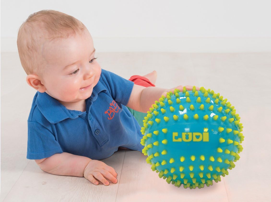 LUDI Set of 3 Sensory Balls - Blue