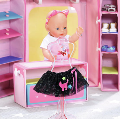 BABY born Boutique Tutu Set Juego de ropita para muñeca - Accesorios para muñecas (Juego de ropita para muñeca, 3 año(s), Multicolor, Niño, Chica, 43 cm
