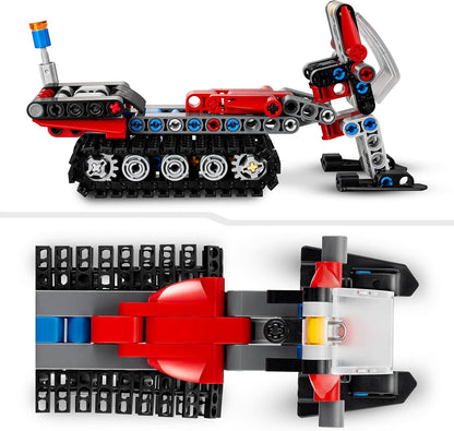 LEGO Technic Snow Groomer to Snowmobile 2in1 Vehicle Model Set, Engineering Toys, Winter Construction Toy for Boys and Girls 7+ Years Old, Birthday Gift Idea 42148