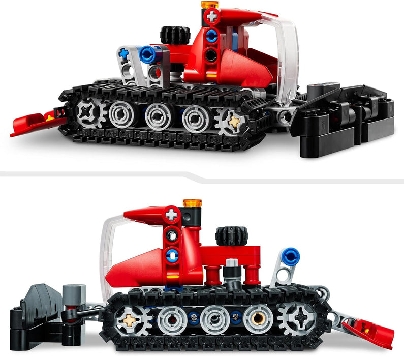 LEGO Technic Snow Groomer to Snowmobile 2in1 Vehicle Model Set, Engineering Toys, Winter Construction Toy for Boys and Girls 7+ Years Old, Birthday Gift Idea 42148