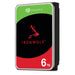Seagate IronWolf 6 TB interne Festplatte NAS HDD, 3.5", 5400 U/Min, 256 MB Cache, SATA 6 Gb/s, silber, Data Rescue Services (ST6000VN006)