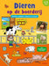 Stickers plakken, kleuren en lezen - Dieren op de boerderij (6-8 j.): Stickers plakken, kleuren en leren