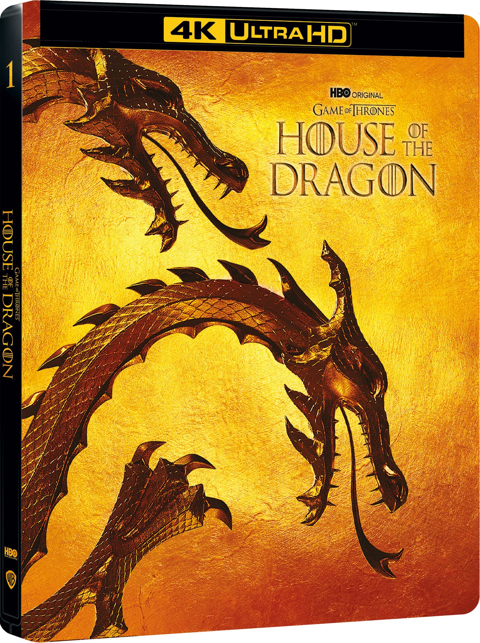 HOUSE OF THE DRAGON STAGIONE 1 STEELBOOK (4K UHD